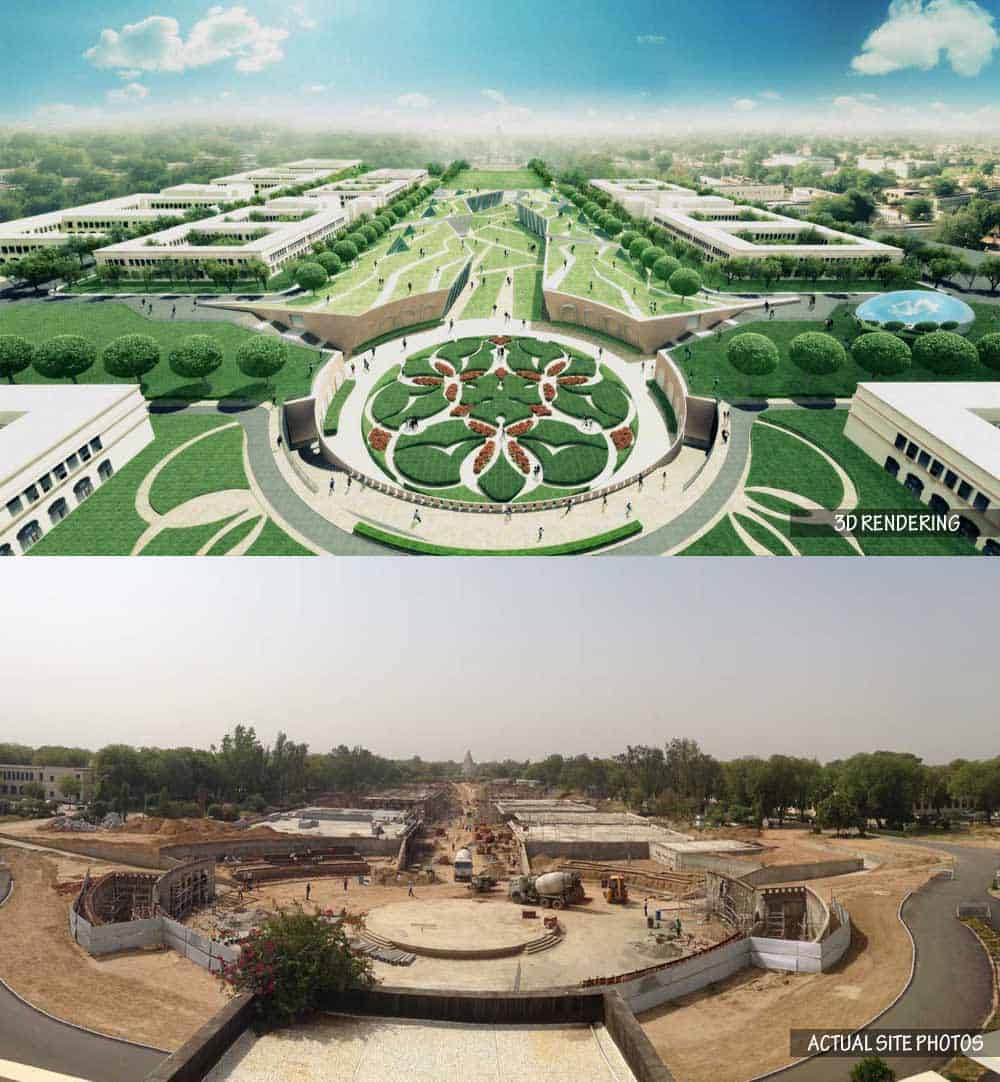 BITS Pilani campus modernization plan named ’Parivartan‘. which includes construction of a state of the art new academic building besides restoration and modernization of all existing buildings and infrastructure at a cost of about Rs 400 crores. The modernized campus will also have a new expanded road network, a new amphitheatre, a new students hostel building of 150 rooms and a new faculty residential area with emphasis on making the campus cycle and pedestrian friendly.  Architects for this project will be Hafeez Contractor & M/s.Somaya-Kalappa.